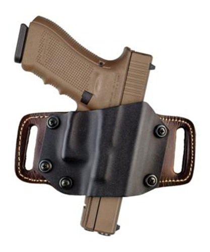 Tagua Gun Leather TX 1836 Mini Partner-Kydex/Leather for Most Glocks 9mm/40