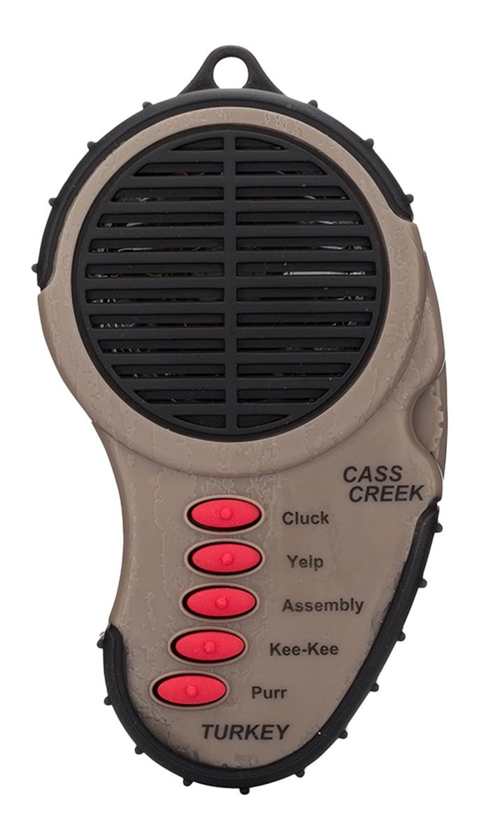 Cass Creek Ergo Electronic Turkey Call, Compact Hunting Caller with Authent