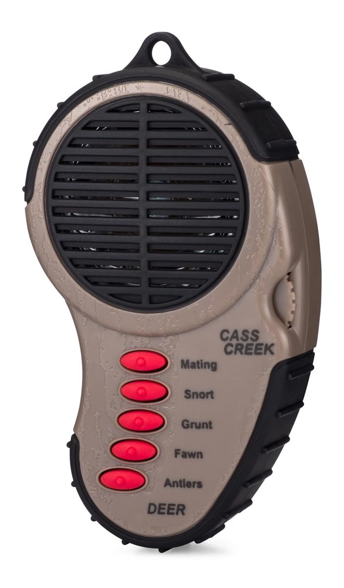 Cass Creek Ergo Deer Call, Handheld Electronic Game CC983, Compact Design