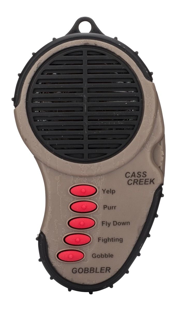 Cass Creek Ergo Spring Gobbler Electronic Game Call, Compact Handheld Turke