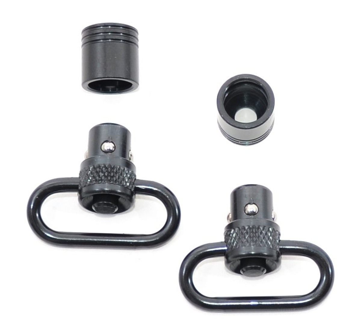 GrovTec GTSW06 Standard Push Button Swivel Set w/1in Loops