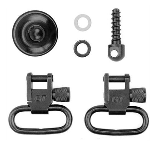 Grovtec Shotgun Locking Swivel Set for Remington 870 Express 12 ga Black