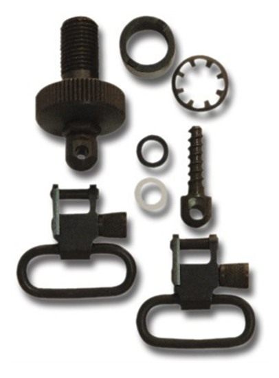 Grovtec Us Shotgun Locking Swivel Set for Mossberg 500 12 ga Black view 3