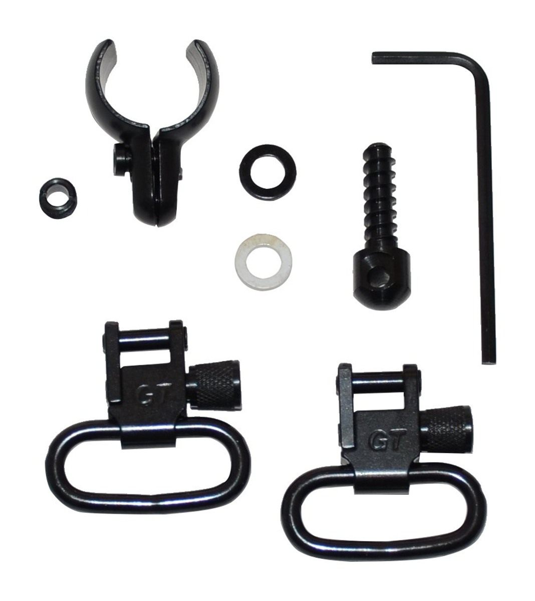 GrovTec Swivel Set, Wood Screws, Fits Some Lever-Action Tube-Mag Rifles Car view 2