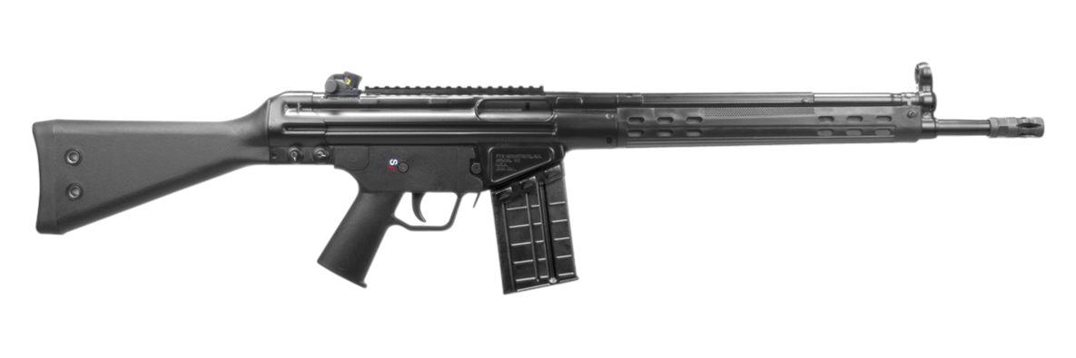 PTR 114 A3SK 308 Win,7.62x51mm Nato 16in 20+1 Black Steel Rec Polymer Grip