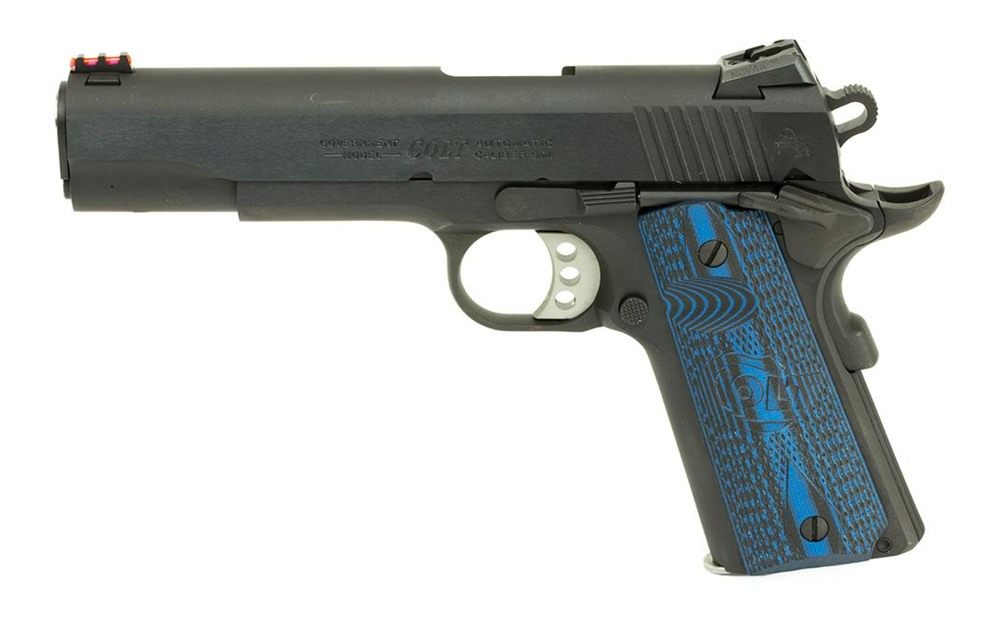Colt Manufacturing 1911 Government Handgun 9mm Luger 9rd Magazine 5in Barre view 2