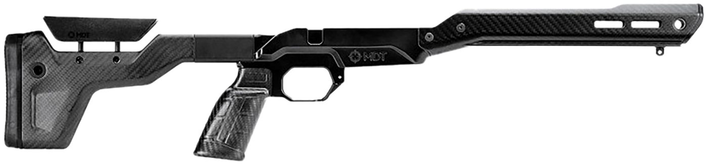 MDT 107380BCF HNT26 Chassis System Black Carbon Fiber Fits Remington 700 Ar