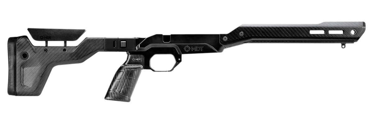 Mdt Chassis Hnt-26 Rem 700 LA Folding Arca Blk Carbon Fiber