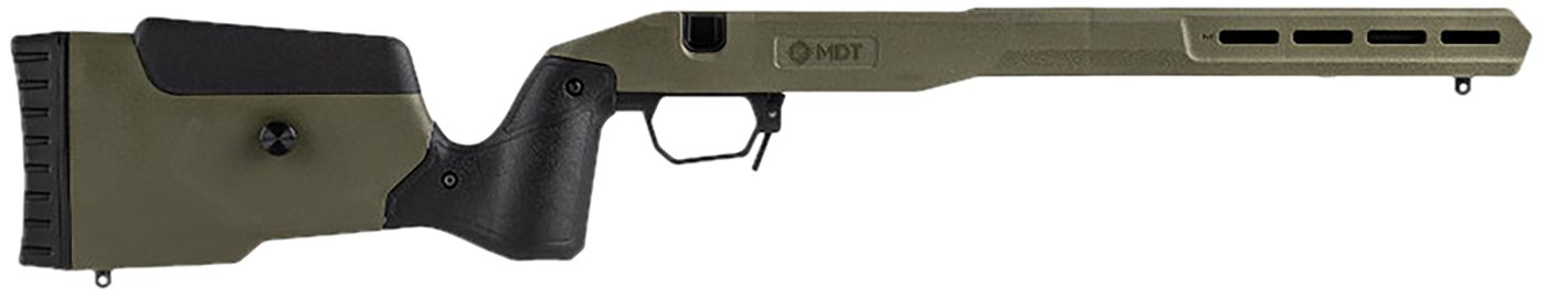 MDT 105826ODG Chassis Field Stock OD Green/Black Fits Howa 1500 SA Right Ha