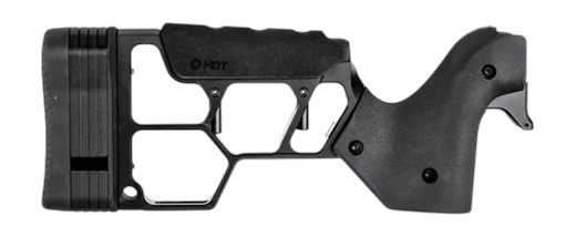 MDT 114453BLK STS Buttstock LSS Gen3 Black Rubber