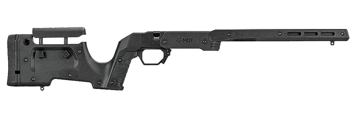 MDT Sporting Goods 104691BLK XRS Chassis Black Aluminum Core with Polymer P