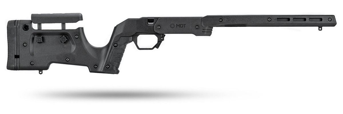 MDT Sporting Goods 104691BLK XRS Chassis Black Aluminum Core with Polymer P view 2