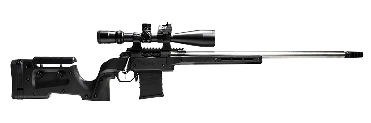 MDT Sporting Goods 104692BLK XRS Chassis Black Aluminum Core with Polymer P