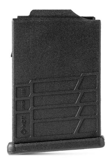 MDT 106539BLK AICS Magazine 10rd 223 Rem Black Polymer view 2