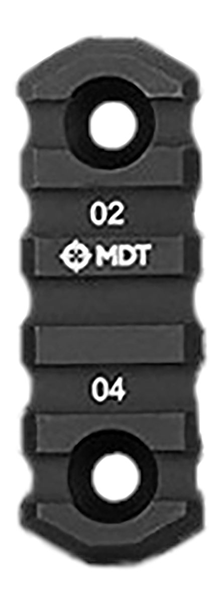 MDT 103150BLK M-Lok Picatinny Rail Black Anodized 2.50in Long