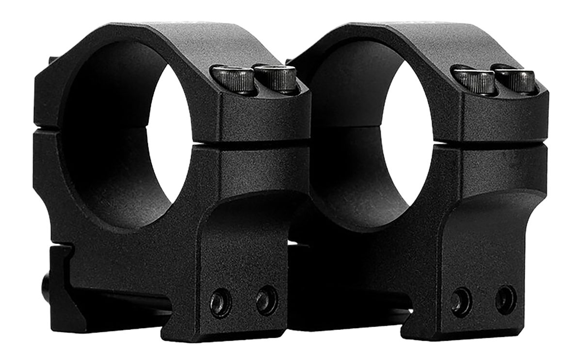 MDT 103548BLK Premier Scope Ring Set Black Aluminum 34mm Tube, 1in Medium