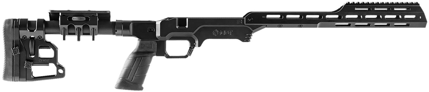 MDT 114647BLK The Tactical LSS Gen3 Black Fits Remington 700 Long Action