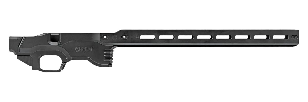 MDT 114881BLK ACC Premier Gen2 Chassis Base Cerakote Black Aluminum Fits Ru