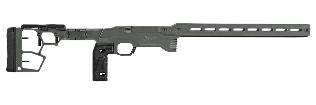 MDT 116079CCG ACC Premier Gen2 Chassis Cerakote Charcoal Green Aluminum Fit