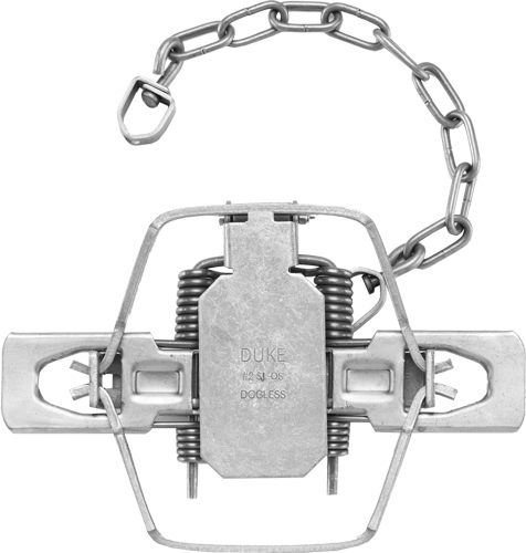 Duke Traps 2 Square JAW Dogless Case OF 12