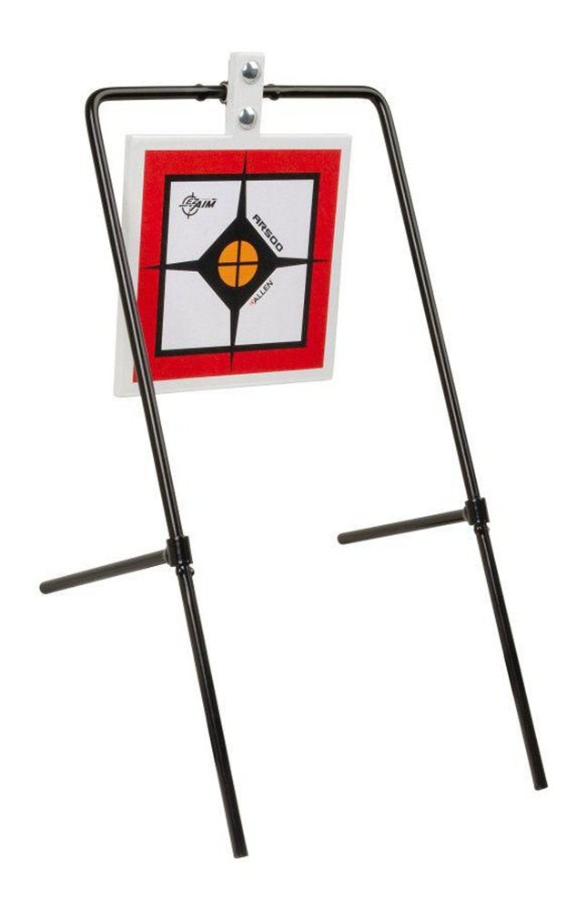 Allen EZ-Aim Hardrock AR500 Square Spinner Target Stand for Rimfire Rounds view 2