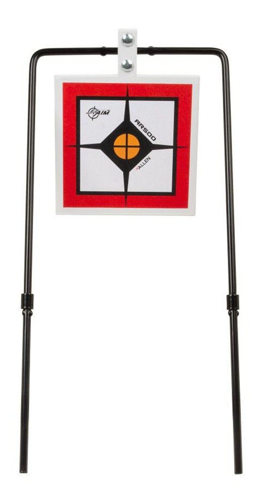 Allen EZ-Aim Hardrock AR500 Square Spinner Target Stand for Rimfire Rounds view 4