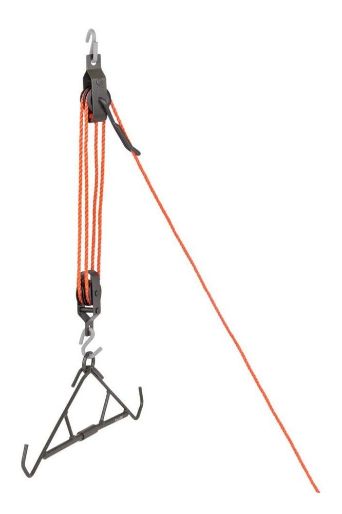 Allen Takedown Gambrel and Hoist Steel 500 lbs Orange view 2