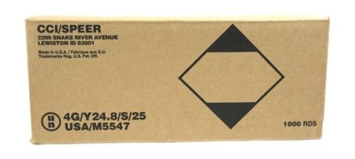 Cci Blazer Brass Handgun Ammunition .40 S W 165 gr FMJ 1050 fps 1000/ct Cas view 3