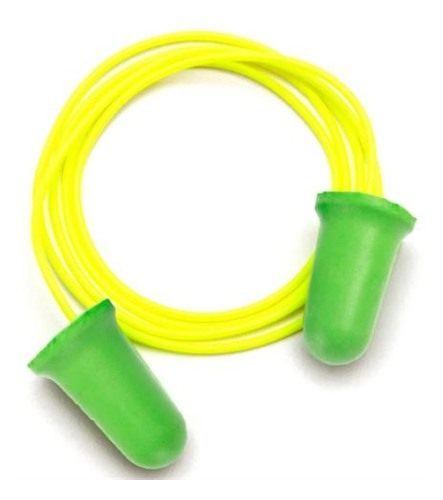 Pyramex Safety DP1201 Disposable Corded Ear Plugs 30dB Green 100/Pair
