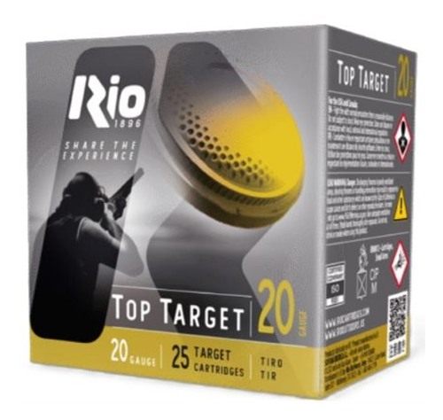 RIO Ammunition Trap Target 20GA 2.75in 7/8OZ 7.5 1250FPS 250RD Case