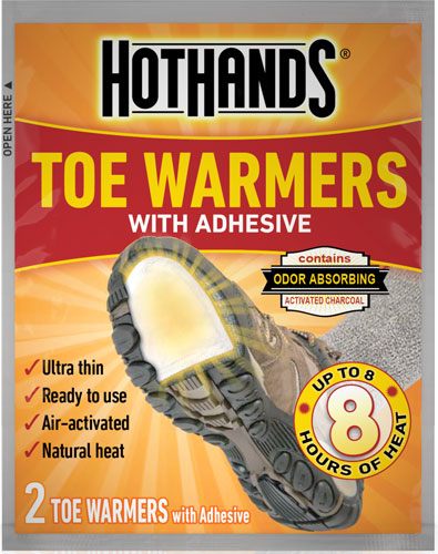 HOTHANDS TOE WARMERS 40 PAIR 8 HOUR W/ ADHESIVE