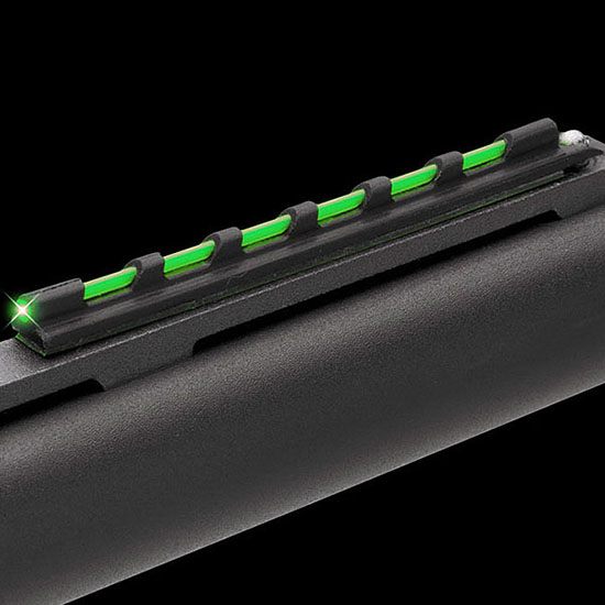 Truglo TG91 Glo-Dot Universal Shotgun w/Vent Rib Fiber Optic Green Black view 2