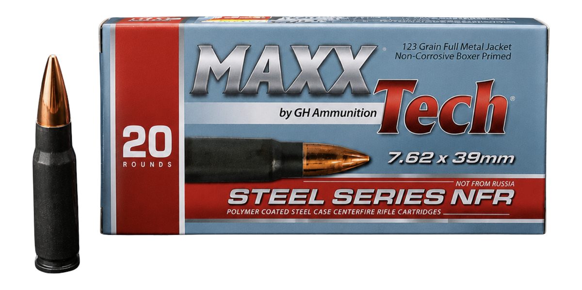 Grasso Holdings Maxxtech Ptgs762 762x39 123g Fmj Steel 20/30
