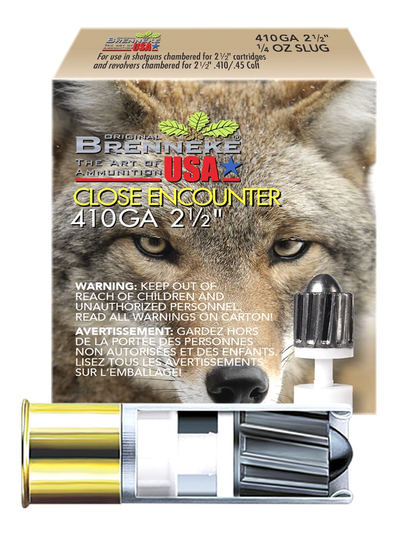 Brenneke USA SL4102CE Close Encounter Home Defense 410 Gauge 2.50in 1/4oz S