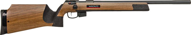 Anschutz 1761 HB MSR 22LR 21.4in Blued/Walnut 2-STG