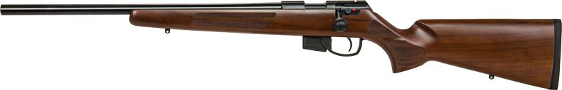 Anschutz 1761L D HB 22LR 20in Blued/Walnut Classic LH
