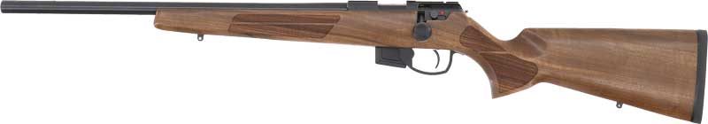 Anschutz 1761L D HB 17HMR 20in Blued/Walnut Classic LH
