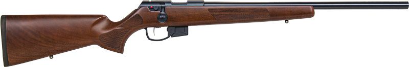 Anschutz 1761 HB 22LR 20in Blued/Walnut Classic 2-STG