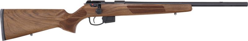 Anschutz 1761 D HB 17HMR 20in Blued/Walnut Classic