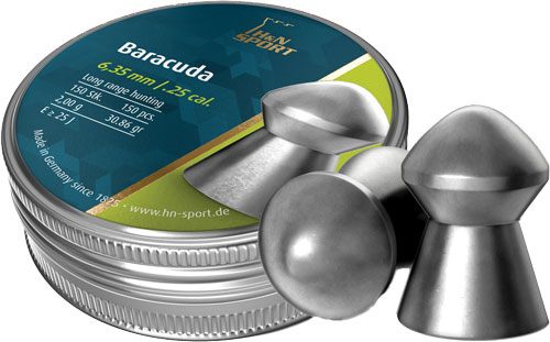Escort Shotguns H N Baracuda Lead Pellets 30.86 Grain .25 cal. 150 Pack