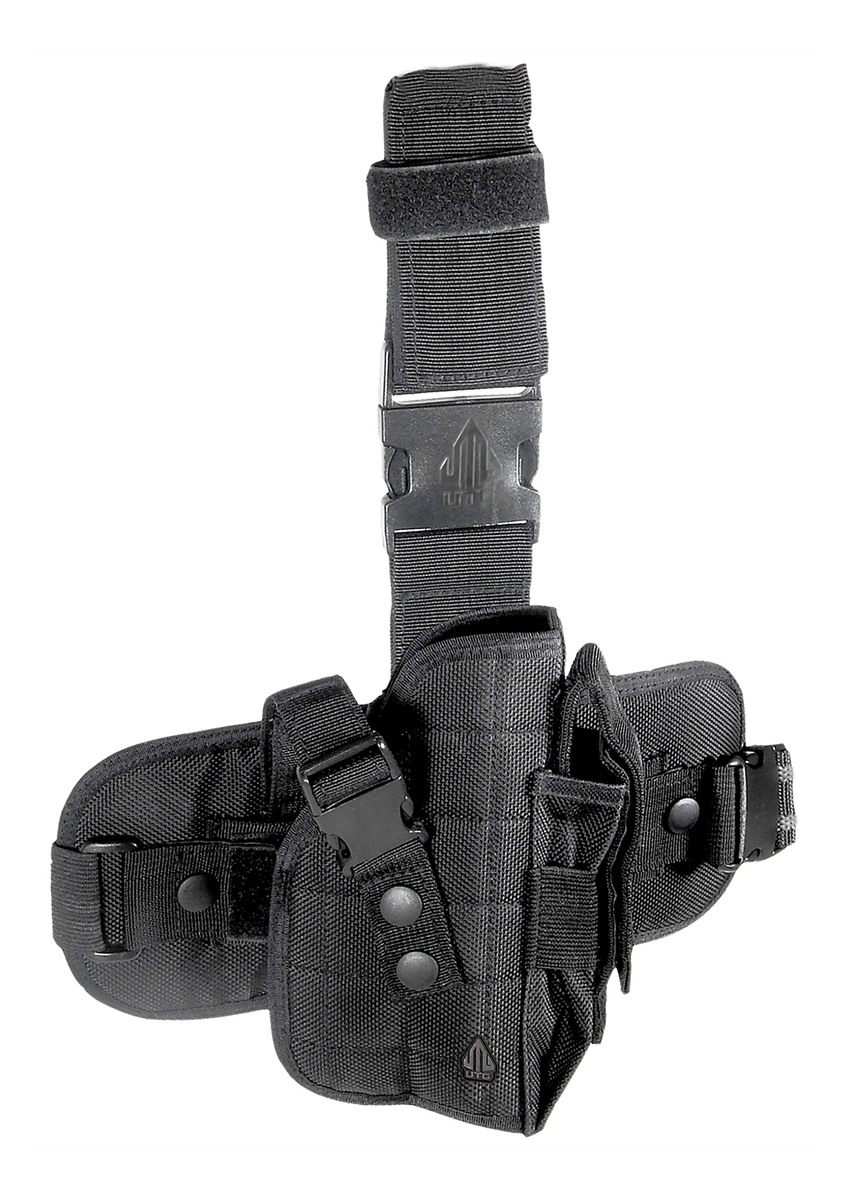 UTG Special Operations Universal Tactical Black Leg Holster - Gen II
