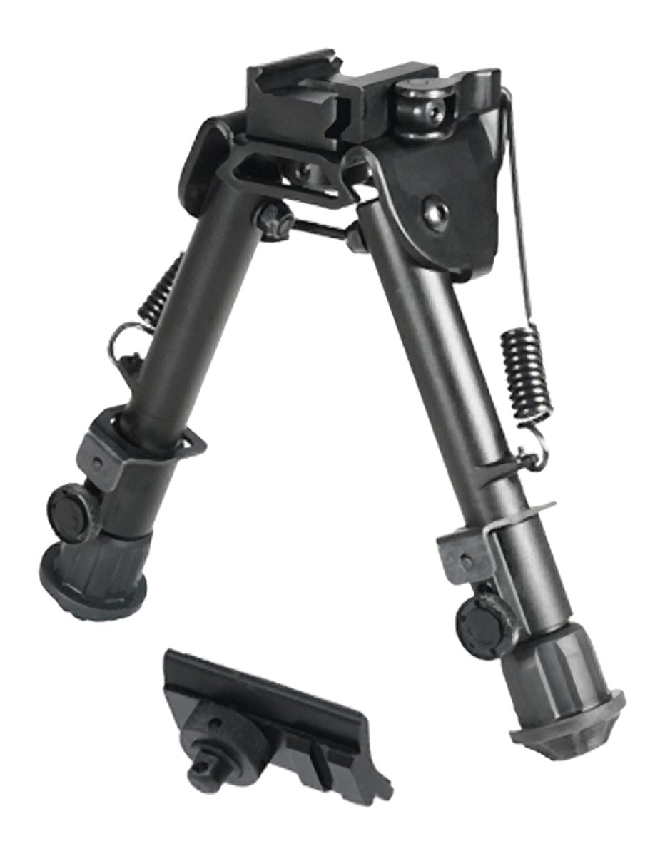 Leapers UTG TL-BP78Q Tactical OP Bipod Black 5.9-7.3in Metal Quick Detach