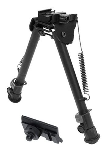 Leapers UTG TL-BP88Q Tactical OP Bipod Black 8-12.4in Metal Quick Detach view 2