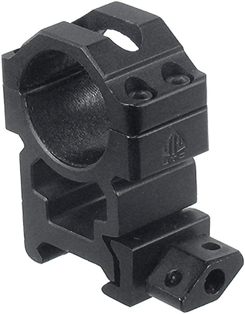 UTG 30mm/2PCs Hi Pro Max Strength Picatinny Rings,22mm Wide Black view 2