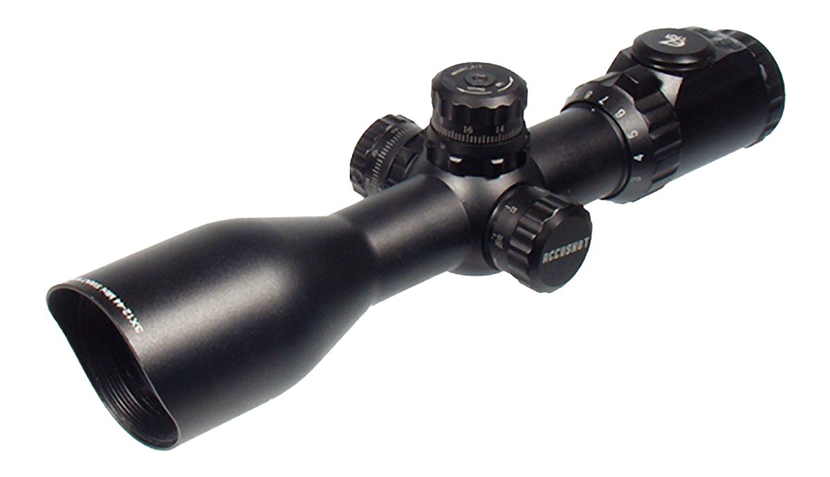 Leapers UTG SCP3-UM312AO Accushot Black Hardcoat Anodized 3-12x 44mm 30mm T