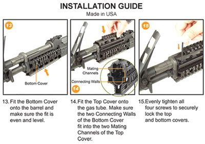 UTG RAIL PICATINNY AK47 DROP-IN YUGO M70 view 6