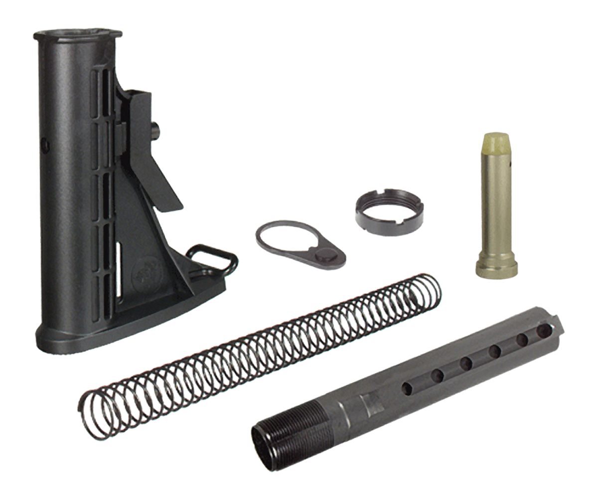 Leapers, UTG Pro RBU6BM Mil-Spec Stock Assembly Black Synthetic 6 Position