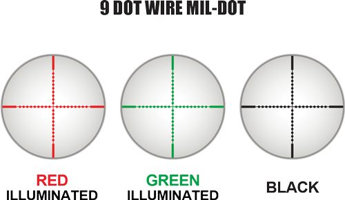 Leapers - UTG BugBuster Rifle Scope, 3-9X 32, 1in, Red/Green Illuminated Mi view 4