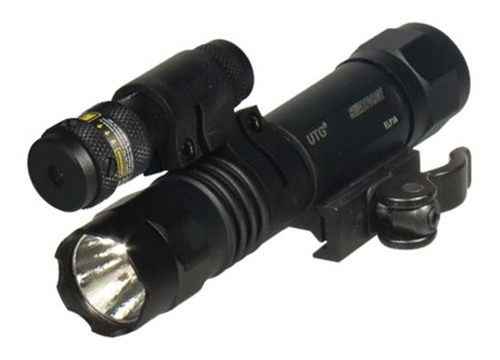 Leapers LED Tactical Red Laser Flashlight Combo