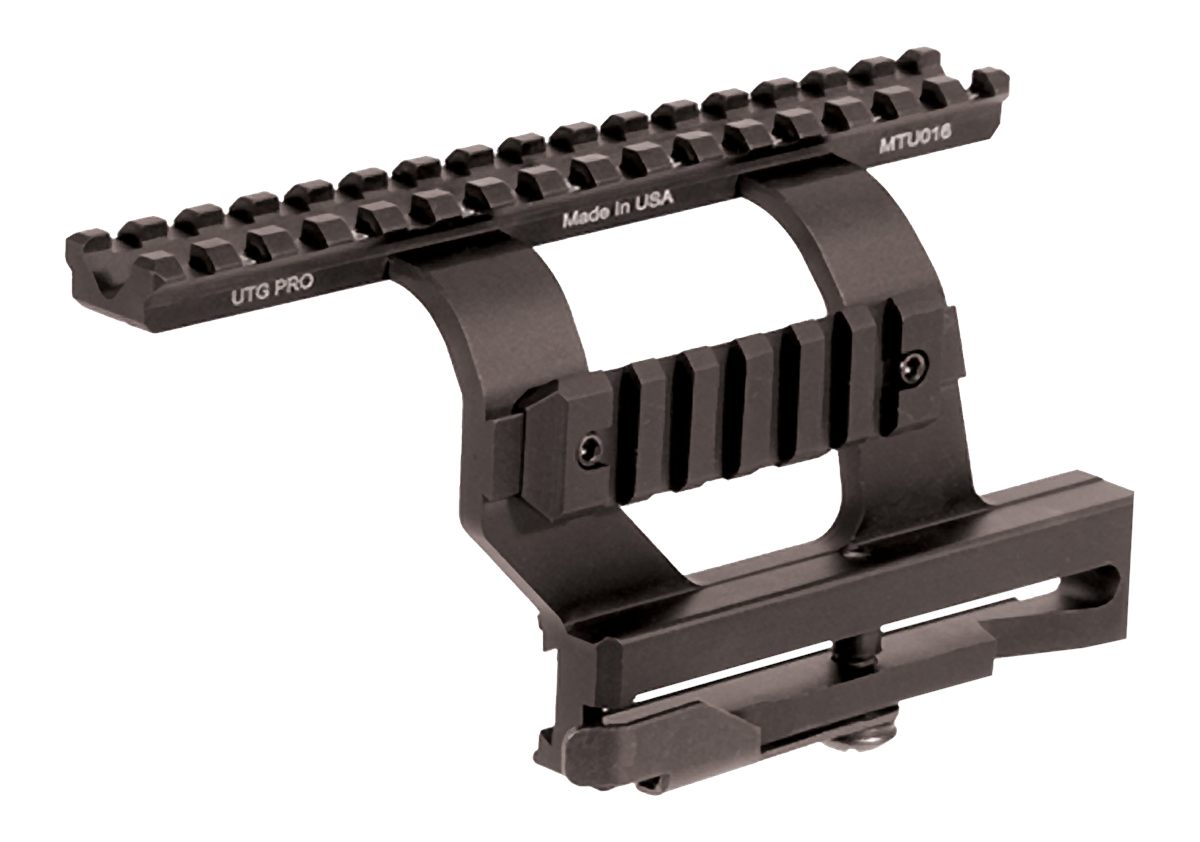 Leapers, UTG Pro MTU016 Quick-Detachable AK Side Mount Black